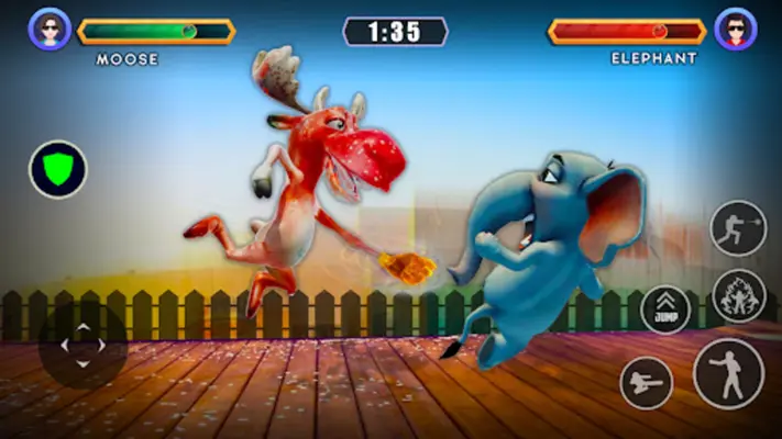 Kung fu Karate Animal Champs android App screenshot 1